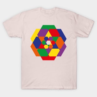 Rainbow Hex T-Shirt